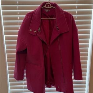 Jennifer Lopez Fuchsia Trench Coat